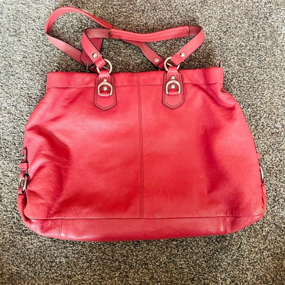 Coach purse - pink - Picture 2 of 3